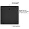 Americanflat 14x14 Collage Picture Frame - Fits Six 4x6 Photos or One 14x14 Photo